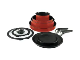 T-fal 032406069633 Ingenio Nonstick Cookware Set 10pc Induction Oven Safe Rv Camping
