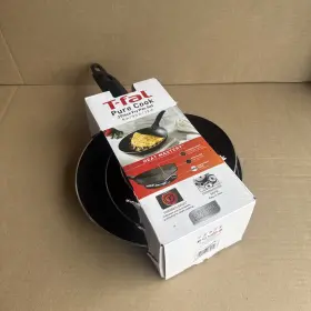 B239s3di T-fal New 3 Piece Nonstick Fry Pan Set With Thermo Spot Heat Indicator