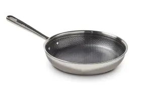 E5260264 T-fal Hybridmesh Tri-ply Stainless Steel Cookware 8 Inch Fry Pan Nonstick