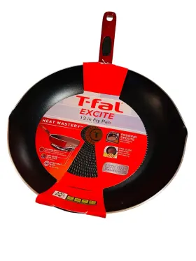 B0390764 T-fal/wearever New Tfal Excite 12 Inch Frying Pan Cherry Red Non-stick Fry Dishwasher Safe