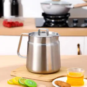 Yit-teenyyou-2549 Teenyyou 2.1 Quarts/ 2 Liter Stainless Steel Kettle Pot Multipurpose Cooking Brushed