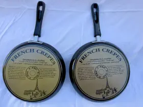 Tefal 032406990227 Vintage French Crepe Pan T-fal Crepes Recipe Eiffel Tower