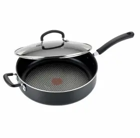 1092330 Tefal T-fal 5.5-quart Jumbo Cooker With Glass Lid Deep Saut Pan Non-stick