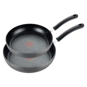 32406048461 Tefal T-fal Ultimate Hard Anodized Nonstick Fry Pan Set 2 Piece 8 10 Inch Oven B