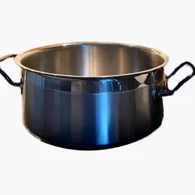 13024 Teknika By Silga New 24 Cm 5.25 Quart Stockpot Stainless Steel Soup Pot Italian #13024