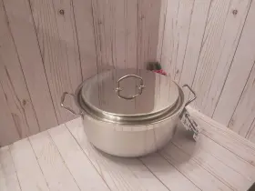 200232t Teknika By Silga New 32cm 12 Quart 18/10 Stainless Steel Stockpot Casserole With Tag