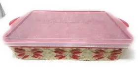K50403 Temptations Temp-tations Old World 13 Inch X9 Baker With Storage Lid