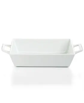The Cellar 013302419623 Whiteware 12.75 X 7.4 Medium Baker