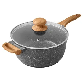 The Pioneer Woman 741393716368 Prairie Signature 4-quart Cast Aluminum Sauce Pan