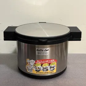 Kpa-6000 Thermos Vacuum Insulated Cooker Shuttle Chef 6.0l Black Bk Handwash
