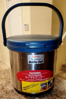 Kpj-5000 Thermos Vacuum Insulated Cooker Shuttle Chef Handwash