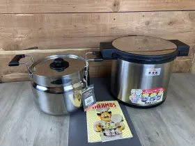 Thermos Kps8001bk Vacuum Insulation Cooker Shatorushefu 8.0l Black Kps-8001 Bk