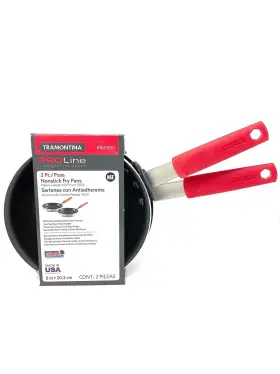 Tramontina 016017084285 Pro Line Commercial Grade Nonstick Fry Pans 2 Pk