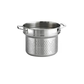 Tramontina 016017101180 Stainless Steel Pasta Strainer Insert For Pot Basket With 8-quart Stock