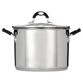 Tramontina 016017129146 Gourmet Stainless Steel Stockpot With Lid Lock And Drain
