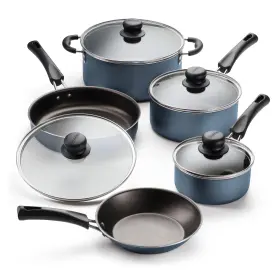 Tramontina 016017175006 9-piece Non-stick Cookware Set Blue