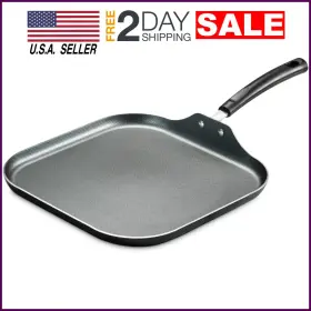 Tramontina 091304843288 11 Inch Comales Para Tortillas De Acero Inoxidable Plancha Cuadrada Antiadherente Us