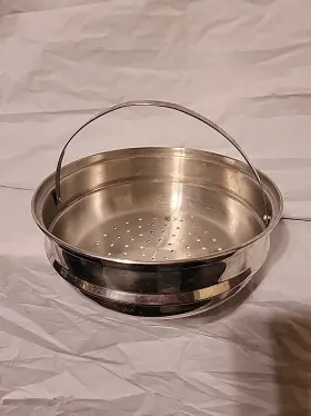 5382 Tramontina Stainless 4.5 Quart Steamer Insert Food Basket For 10 Inch Pot Pan Skillet
