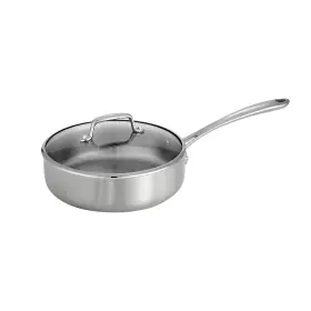 029ds Tramontina 80116/029ds Tri-ply Clad Stainless Steel 3-quart Saute Pan With Glass Lid Induction-read