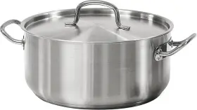 576ds Tramontina 80117/576ds Covered Dutch Oven Pro-line Stainless Steel 9-quart