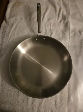 82116 Tramontina 82116/038 Tri-ply Clad 12 Inch Premium Stainless Steel Frying Pan Looks Unused