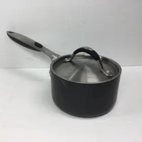83123 Tramontina Non Stick Sauce Pan 1.25 Quart Hard Anodized With Stainless Steel Lid