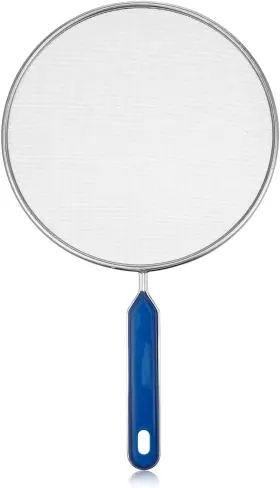 657673 Trinkrittey Stainless Steel Grease Splatter Screen For Frying Pan 8 Guard With Co