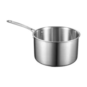 Uimoso Cs020-2 4 Quart Stainless Steel Saucepan With Glass Lid And Comfortable Handle