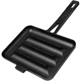Upan 797776568987 The Sausage Pan - Pre Seasoned Cast Iron For Kitchen And Outdoor Use