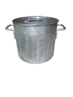 Asp-5 Update Nsf Heavy Duty Commercial Large Aluminum Stock Pot 12 Quart With Lid