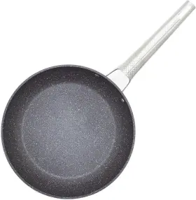 034811-003-0000 Usa The Rock Wave 20cm 8 Inch Non-stick Fry Pan With Wave.tec Non-slip Handle - Alumin
