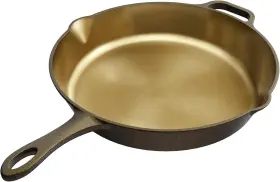 Ilg8fe12s Usa Seasoned Modern Heirloom Mirror Polished Cast Iron Skillet Pan 12 Inch 2.0 Wall He