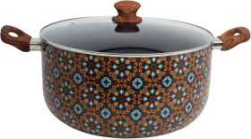 Imu-24017 Usa 12.7 Quart Talavera Dutch Oven With B