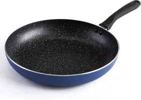 Imu-91722 Usa 12 Inch Stone Speckled Exterior Fry Pan With Non-stick Interior