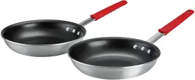 591ds Usa Inc. Aluminum Nonstick Restaurant Professional 2-piece 10 Inch Fry Pan Set Satin