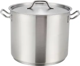 Sst-8 Usa Heavy-duty Stainless Steel Stock Pot With Cover 8 Quart