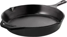 Ukcastironskillet10-25 Utopia Kitchen 840143564737 Cast Iron Frying Pan 10.25 Inch Pack Of 1 Black
