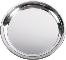 X1.25 Vankey 709930350673 14 In Stainless Steel Roasting Pan Heavy Silver