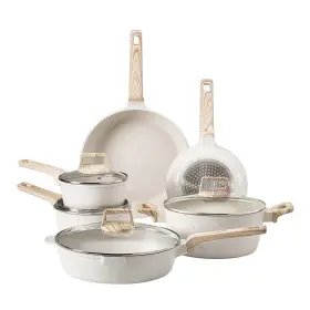 Vevor 197988508489 17 Piece Granite Nonstick Pots And Pans Set Induction Cookware
