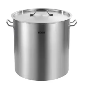 Syjhtg84qtljkkaqlv0 Vevor Commercial Stockpot 84 Quart Stainless Steel Silver Heavy Duty Lid Basket