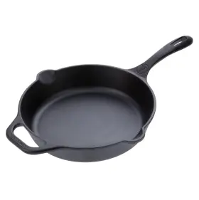 4734534 Victoria 10-inch Cast Iron Skillet Pre-seasoned Cast-iron Frying Pan With Long Handle