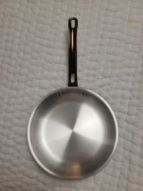 40011-1108bc Viking Black And Copper 3-ply Stainless Steel Aluminum 8 In Frying