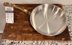 40011-3010chb Viking 3-ply Black And Copper 10 In Frying Pan Stainless Steel Induction Capable