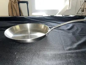 40011-3012b Viking 12 Inch Frying Fry Pan Cookware Stainless Steel Skillet Induction