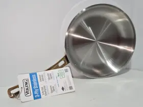 40011-3018chb Viking 8 Inch 3-ply Stainless Steel With Copper Handle Omelette Fry Pannew