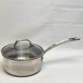 40011-3022 Viking 3 Ply Stainless Steel With Aluminum Core Sauce Pan Pot 2.25 Quart