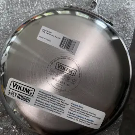 4013-3010 Viking New Contemporary 3-ply 18/8 Stainless Steel 10-inch Fry Pan
