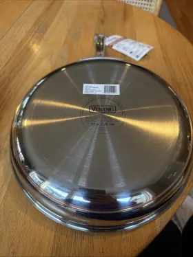 Viking 840595111046 10 Inch 5 Ply Cooper Core Fry Nwt Slight Blemish On Bottom