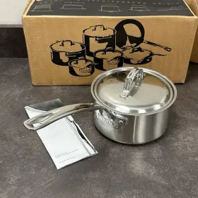 Vsc0202 Viking Professional 7-ply 18/10 Stainless Steel 2 Quart Sauce Pan