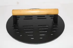 332-01 Villaware Seer-top 9 Inch Cast Iron Grilling Utensil-villa Ware Classic Italian Kitchenware